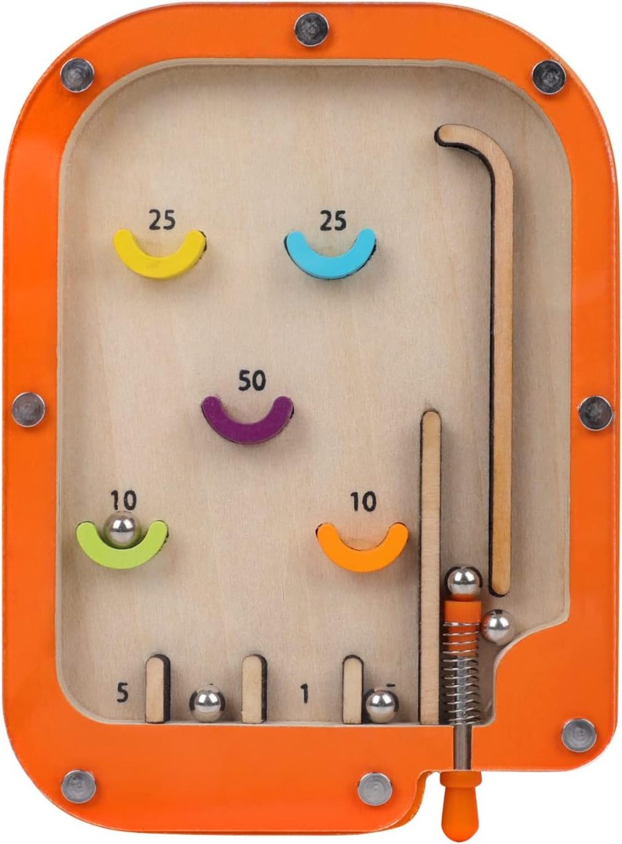 Marble Maze for Kids 3+ -  Pinball Machine Game, Preschool Educational Toy, Toddler Activities, Learning Resources, Hand-Eye Coordination Training