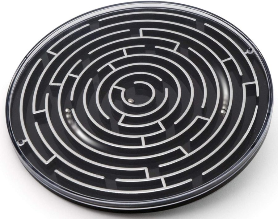 Maze Ball Classic Home Travel Games Ball in Maze Puzzle Helps Reduce Stress